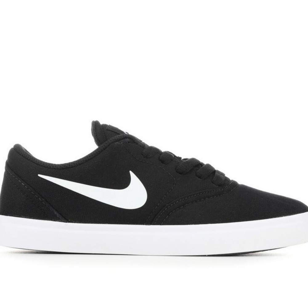 Nike Girls, SB Check Sneaker - Big Kid Black/White 6 M 7.5W New With Box
